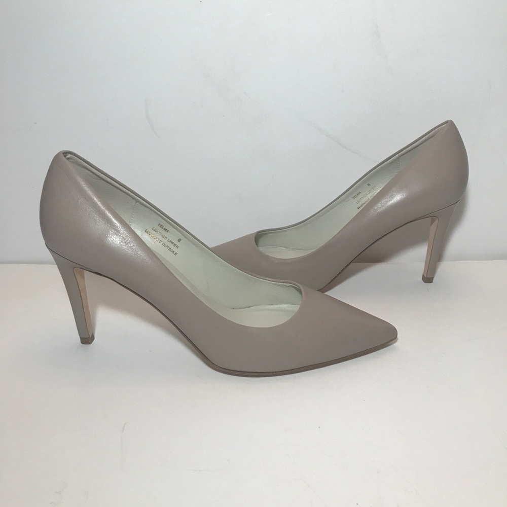 Bruno Magli Women's Telma Taupe Leather Pumps size 8 - Picture 5 of 8